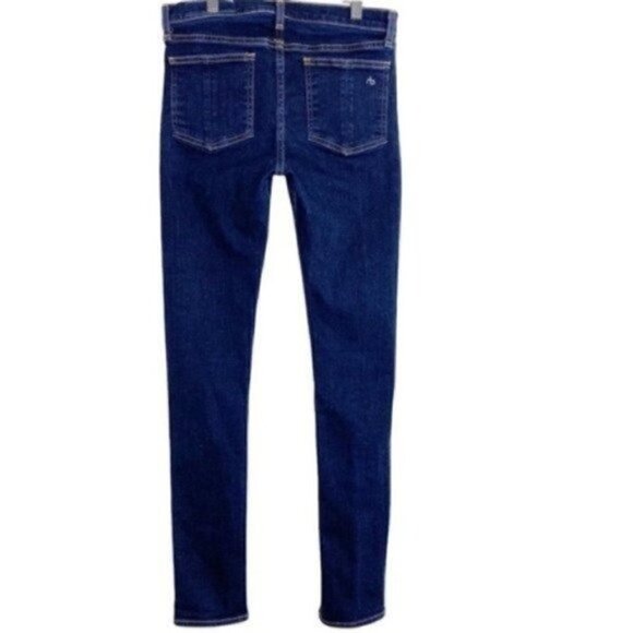 RAG & Bone high rise skinny blue jeans heritage size 28 Style W1513K520 - Picture 5 of 8